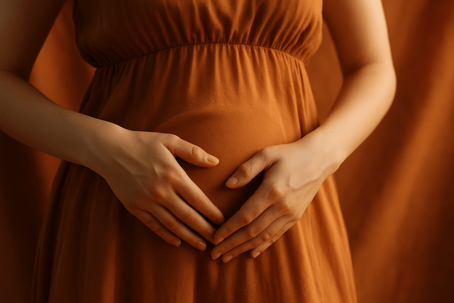 corpo femminile vestito in lungo