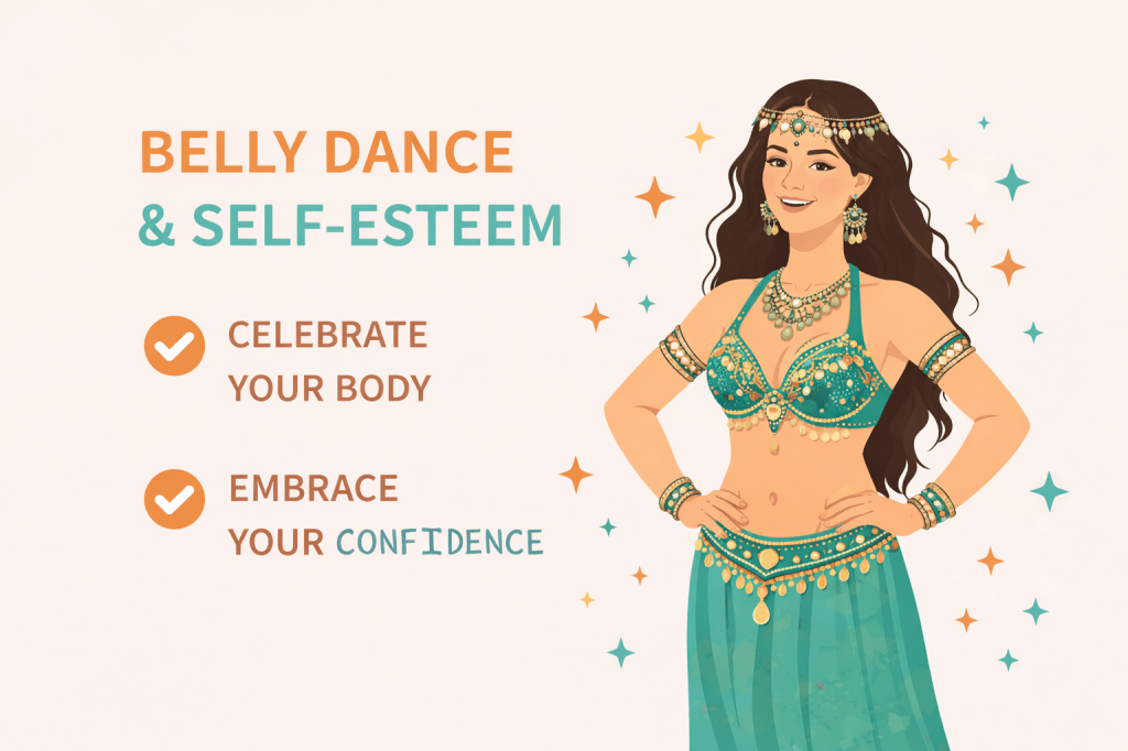 danza del ventre danza orientale e autostima una danzatrice sorridente e sicura dieé