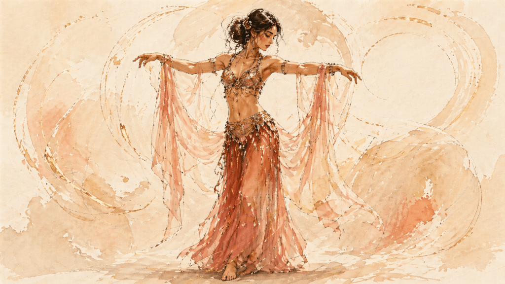 danzatrice immobile, ferma